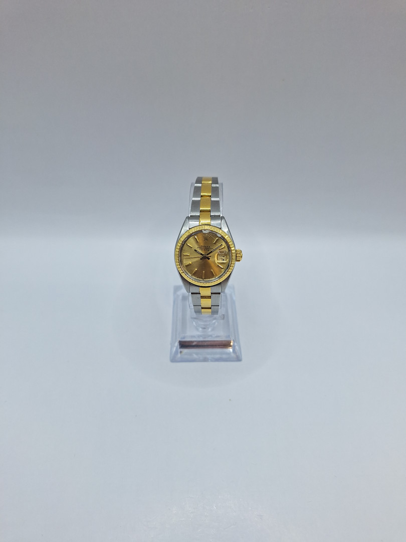 Orologio acciaio e oro Rolex Lady Date 