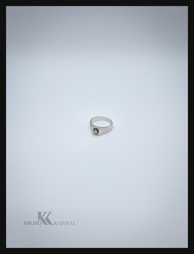 Anello oro diamantino