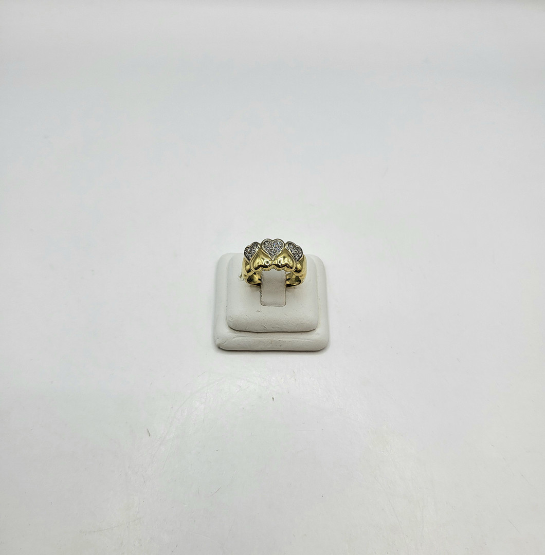 Anello oro pietre