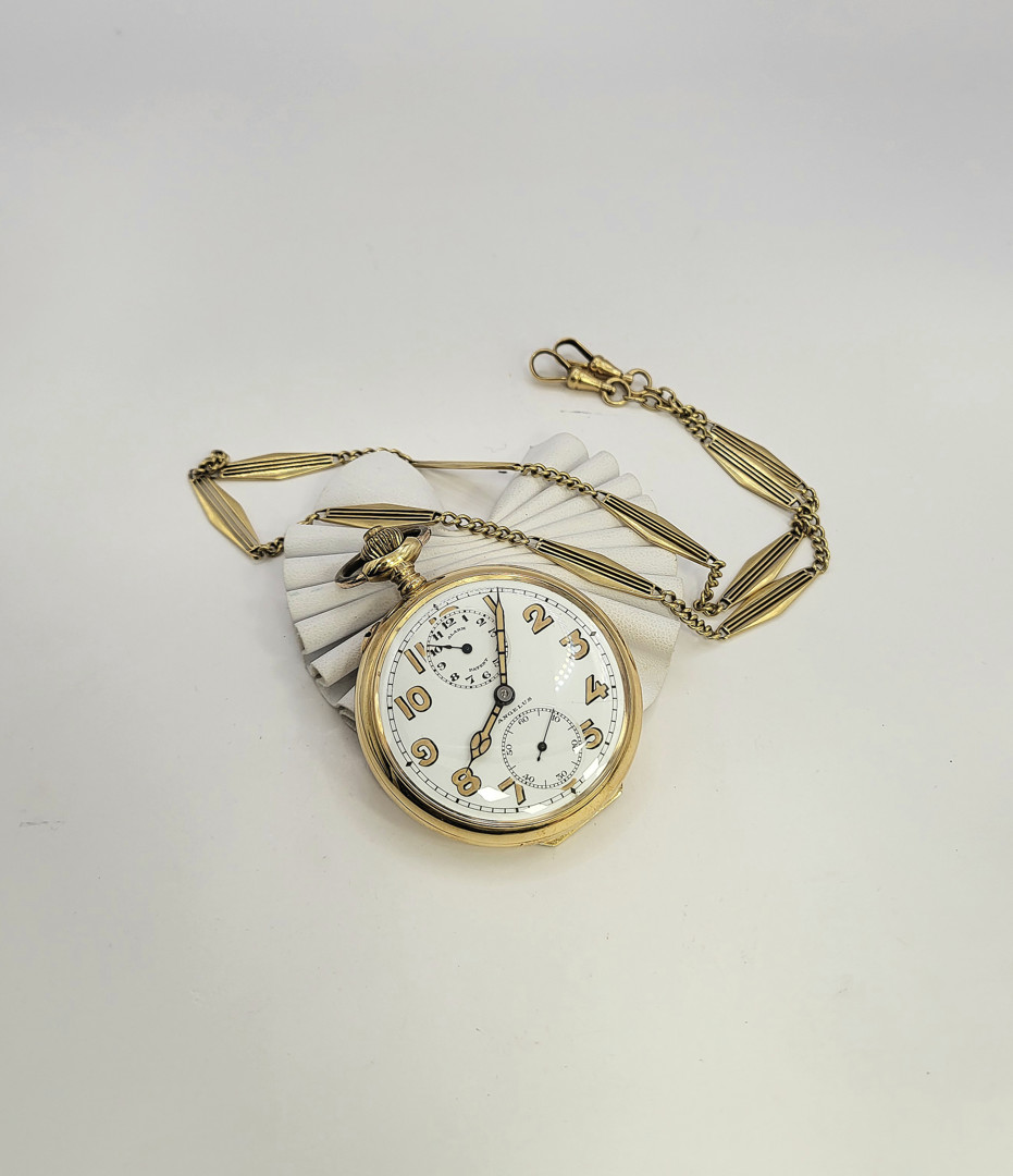 Catena e orologio da tasca oro 