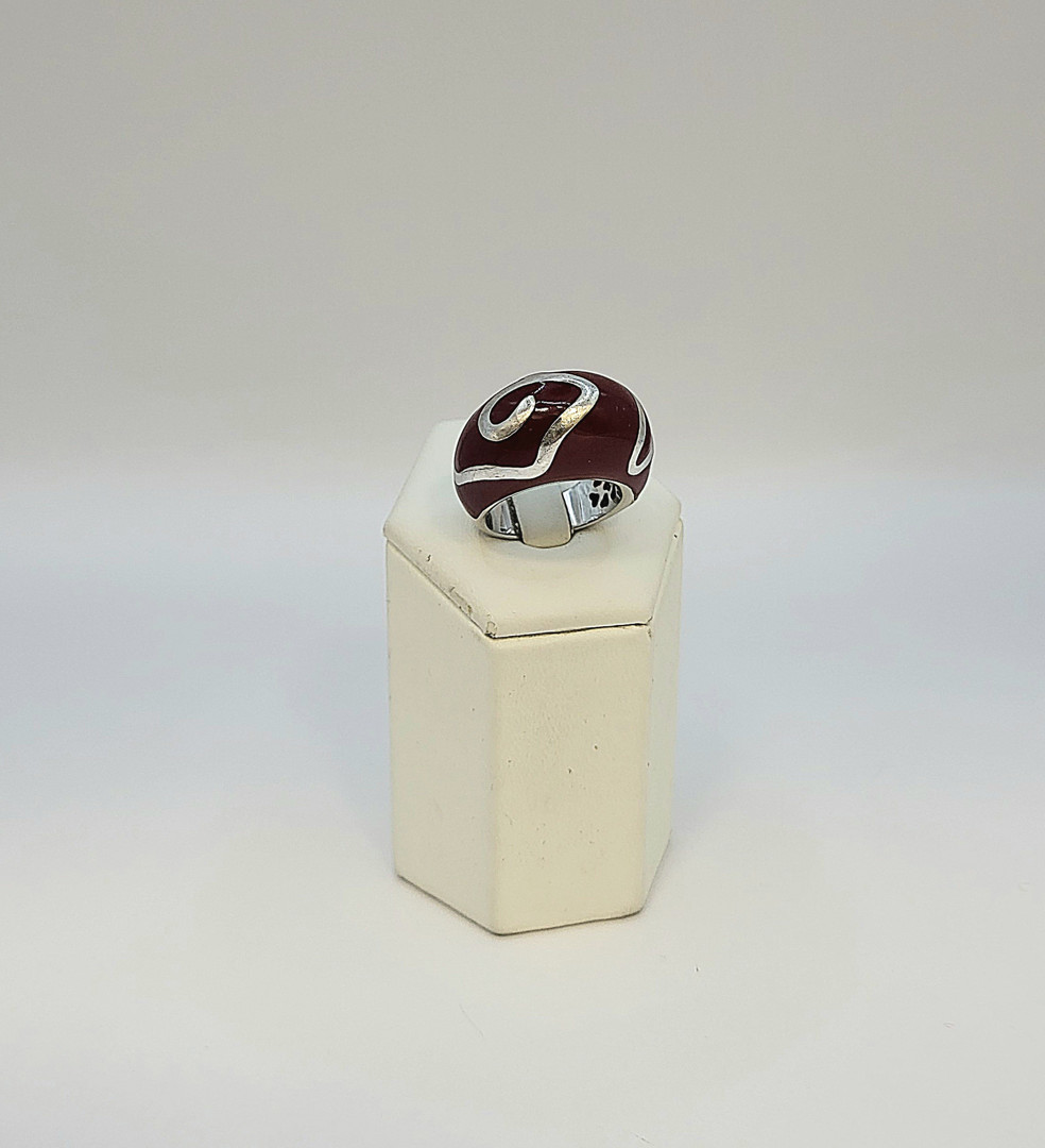 Anello oro smalto