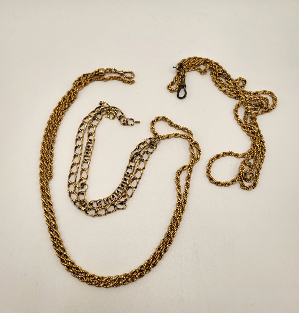 Catena e collana oro 
