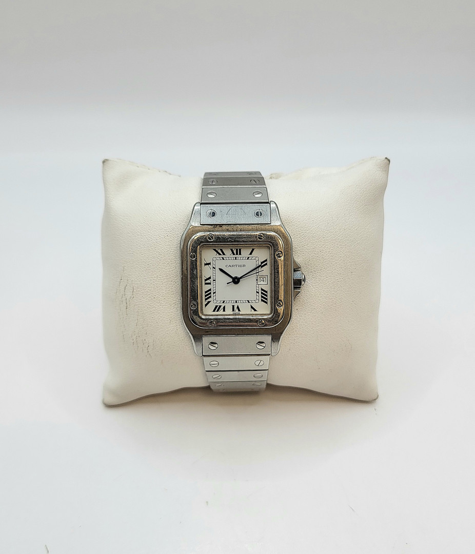 Orologio Cartier Santos Galbèe metallo