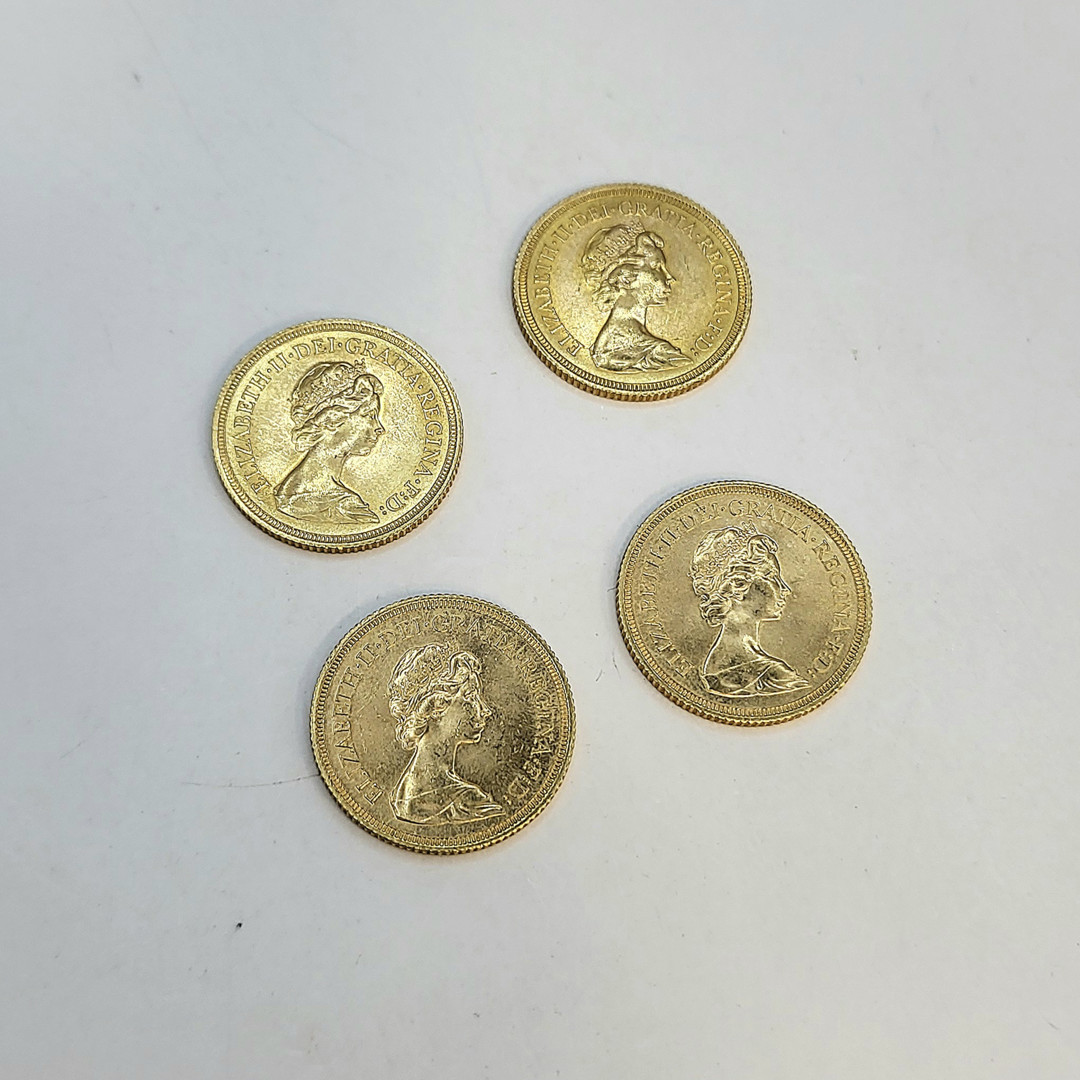 Quattro sterline oro 