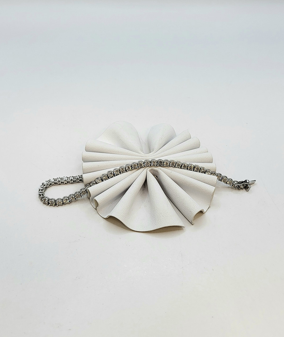 Bracciale tennis oro diamanti