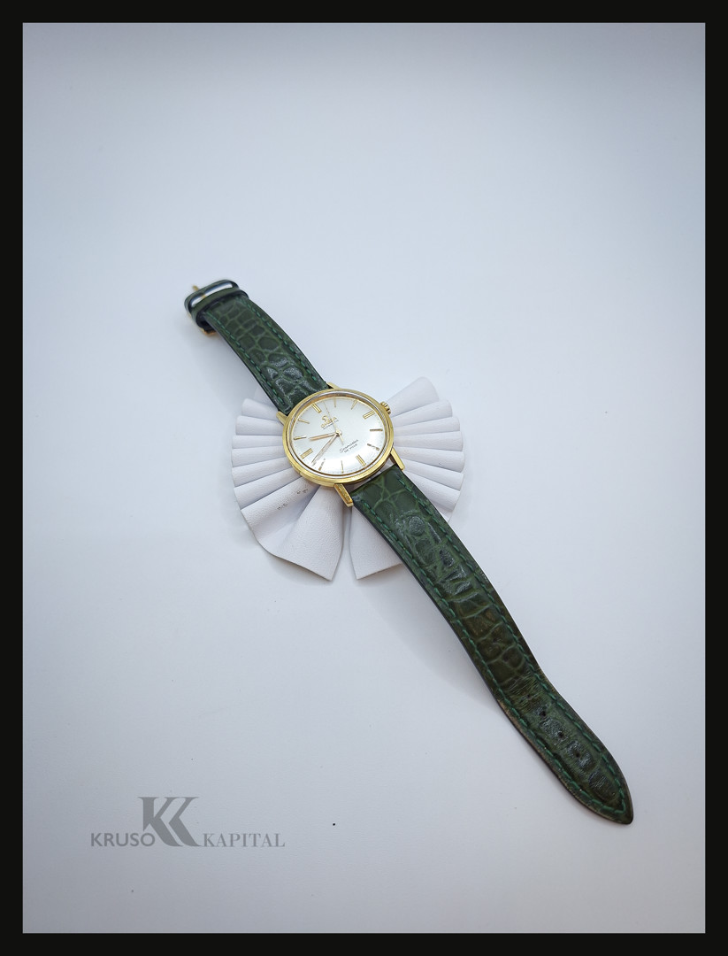Orologio oro Omega Seamaster De Ville