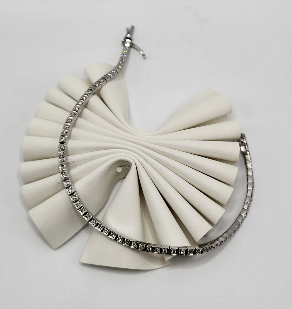 Bracciale tennis oro diamantini 
