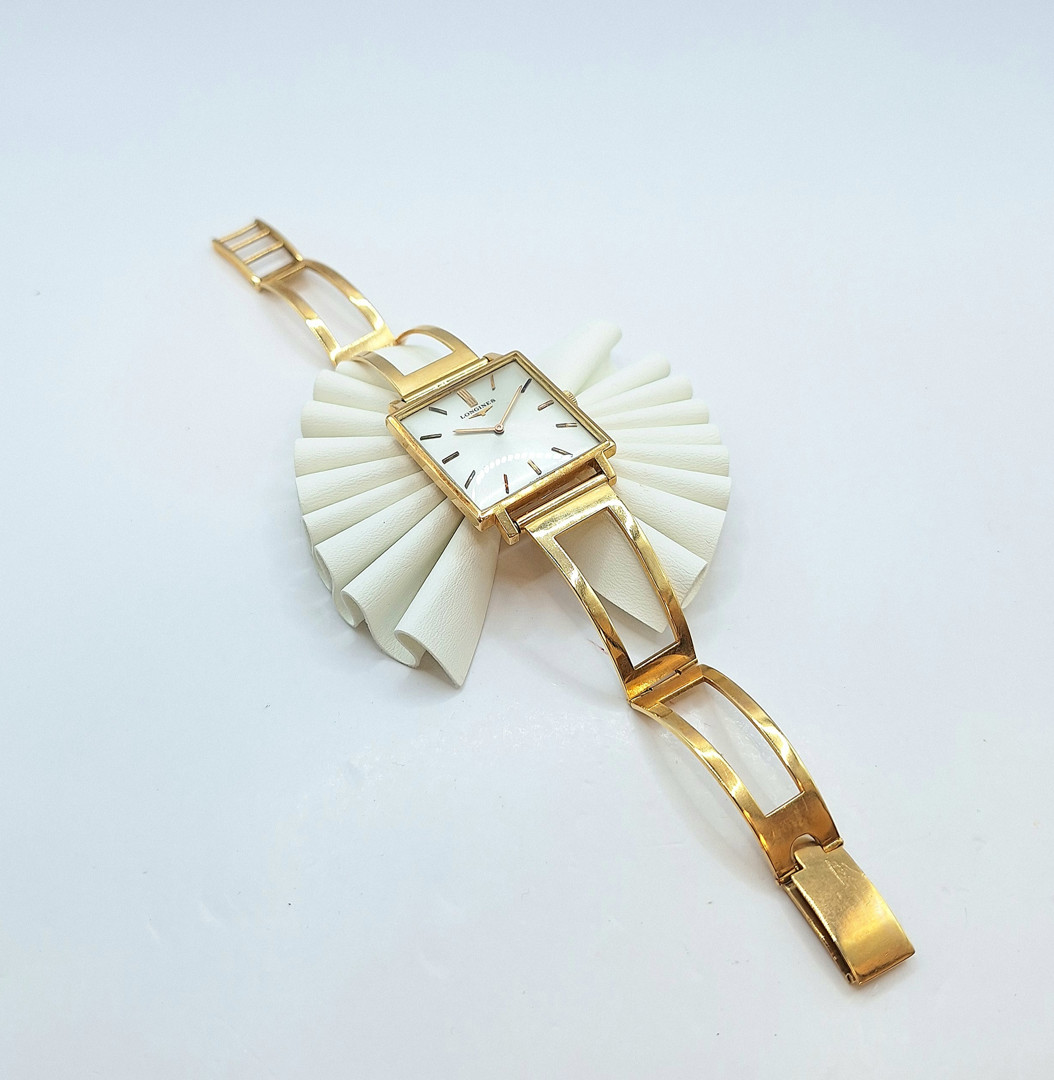 Orologio Longines con bracciale oro 