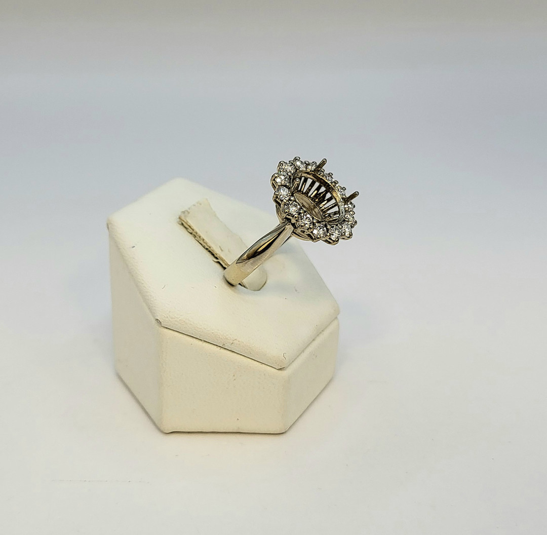 Anello oro diamanti