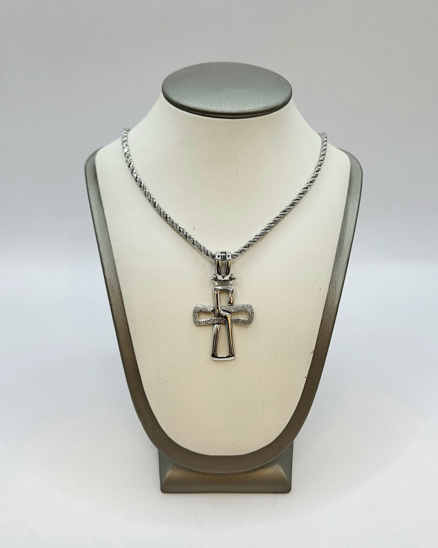 Collana e croce oro 