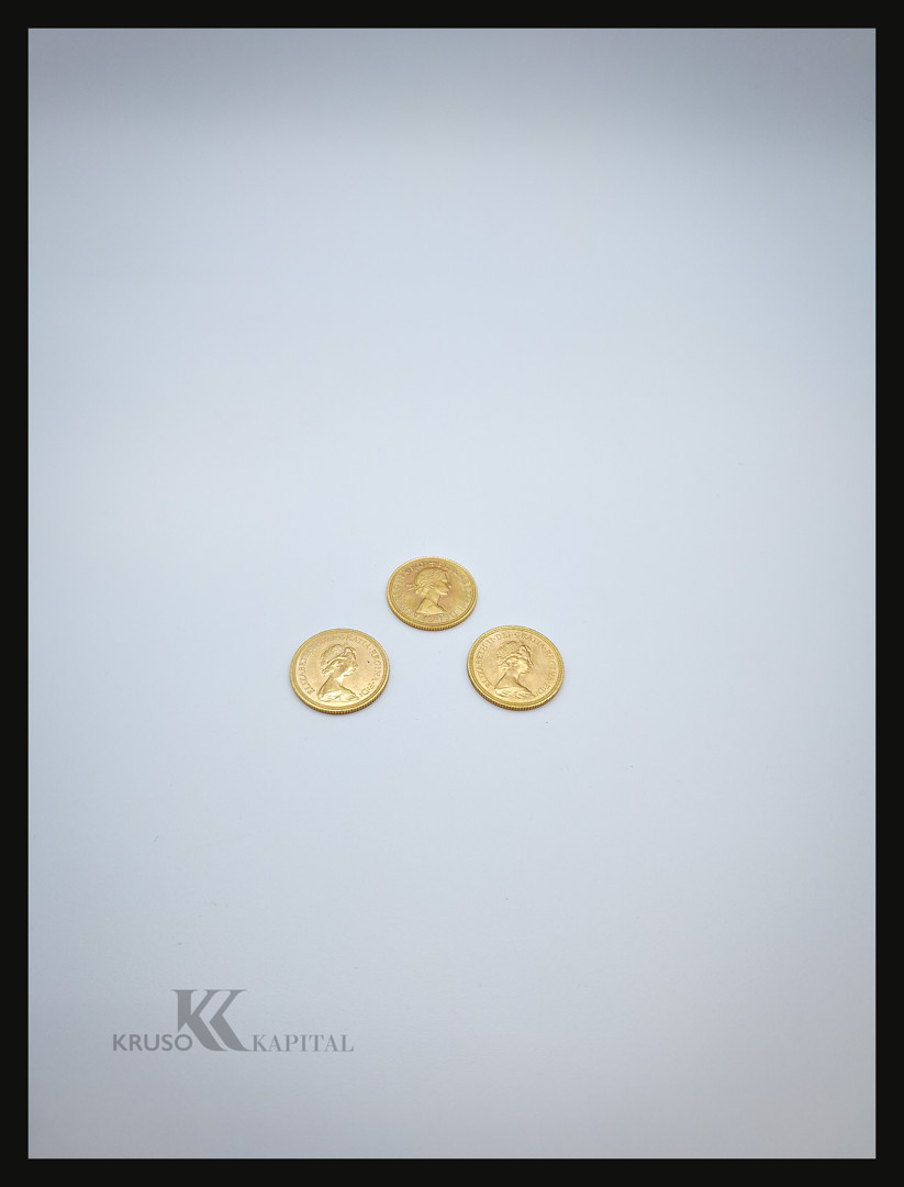 Tre sterline oro