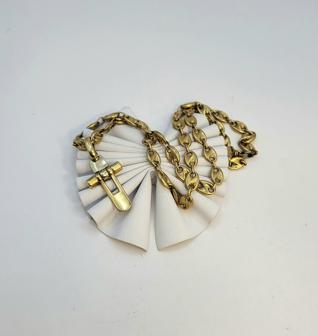Collana e croce oro 