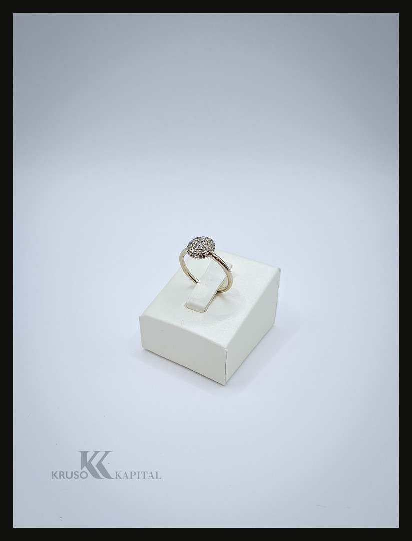 Anello a firma Salvini oro diamanti