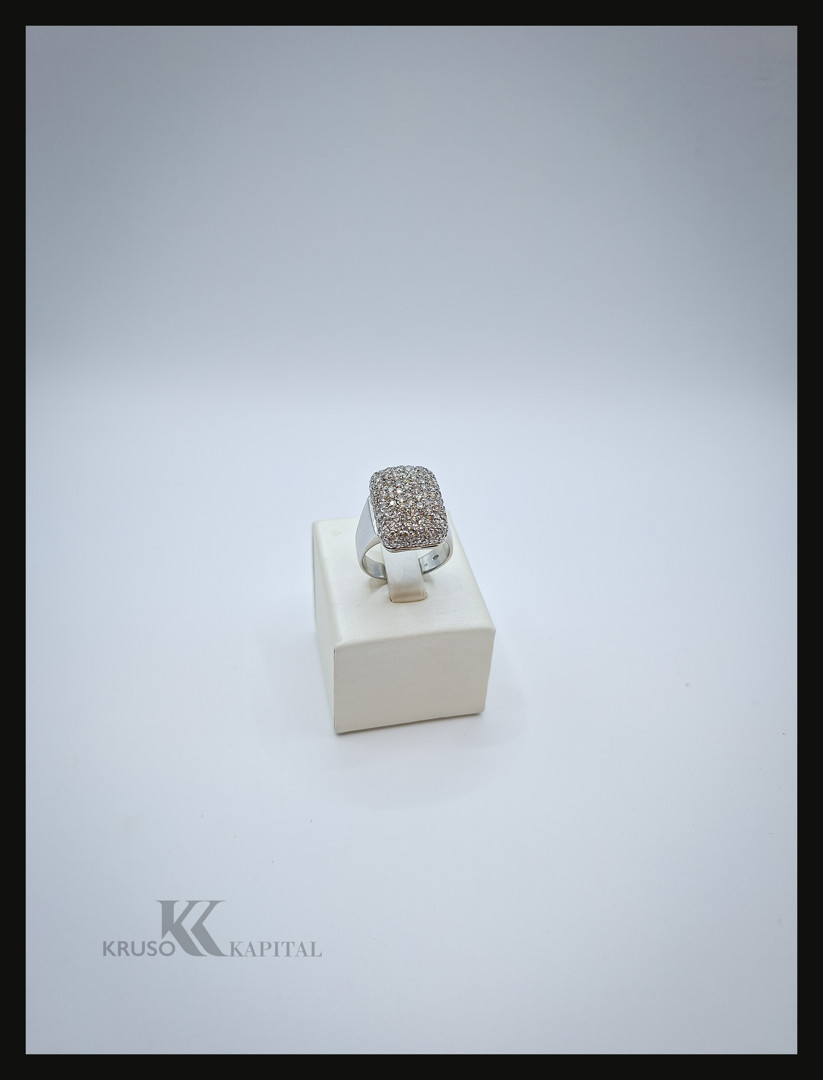 Anello oro diamanti