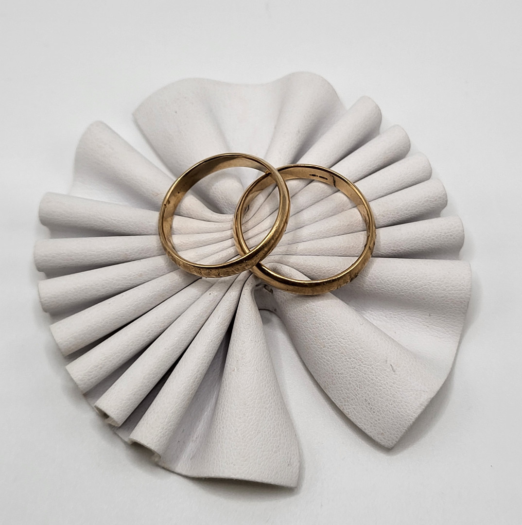 Due anelli oro 
