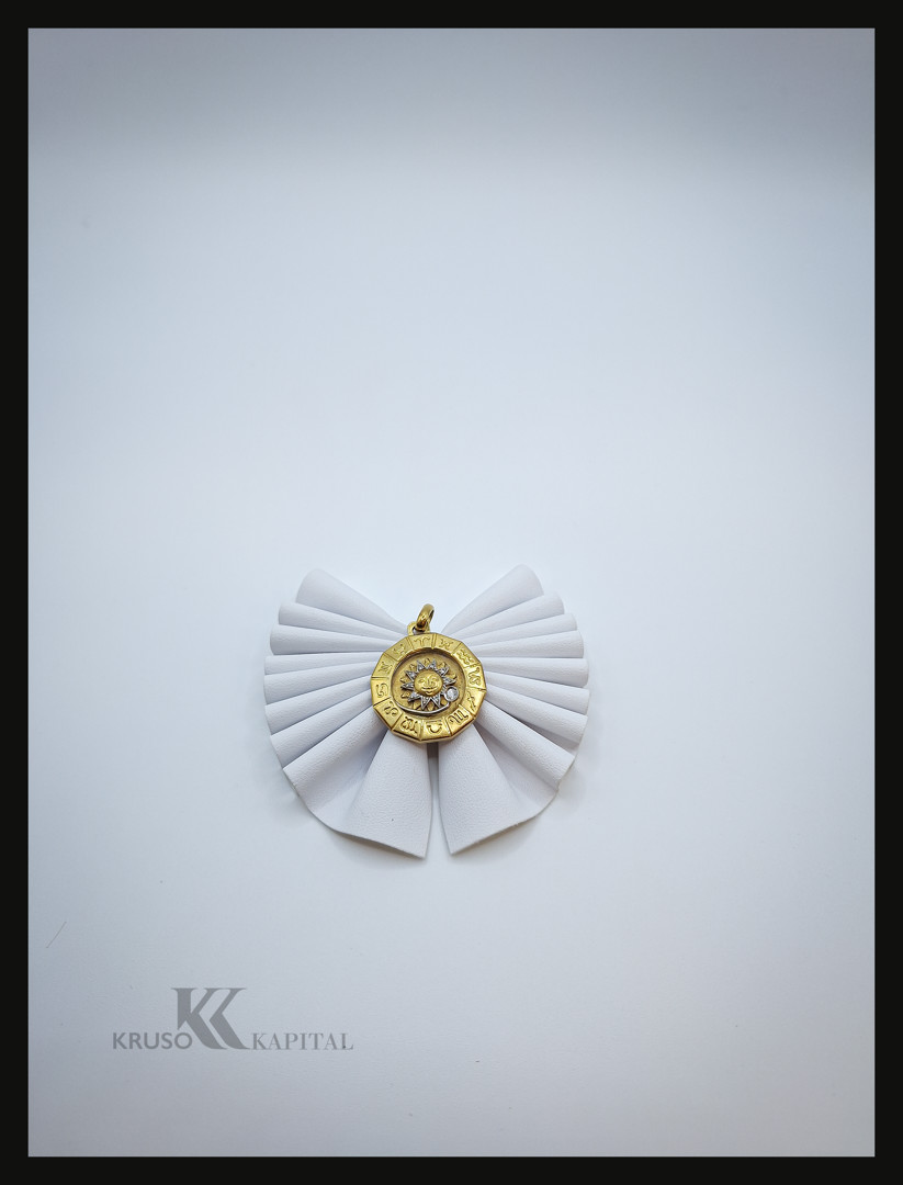 Ciondolo oro diamanti