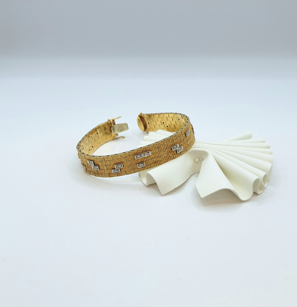 Bracciale oro diamanti
