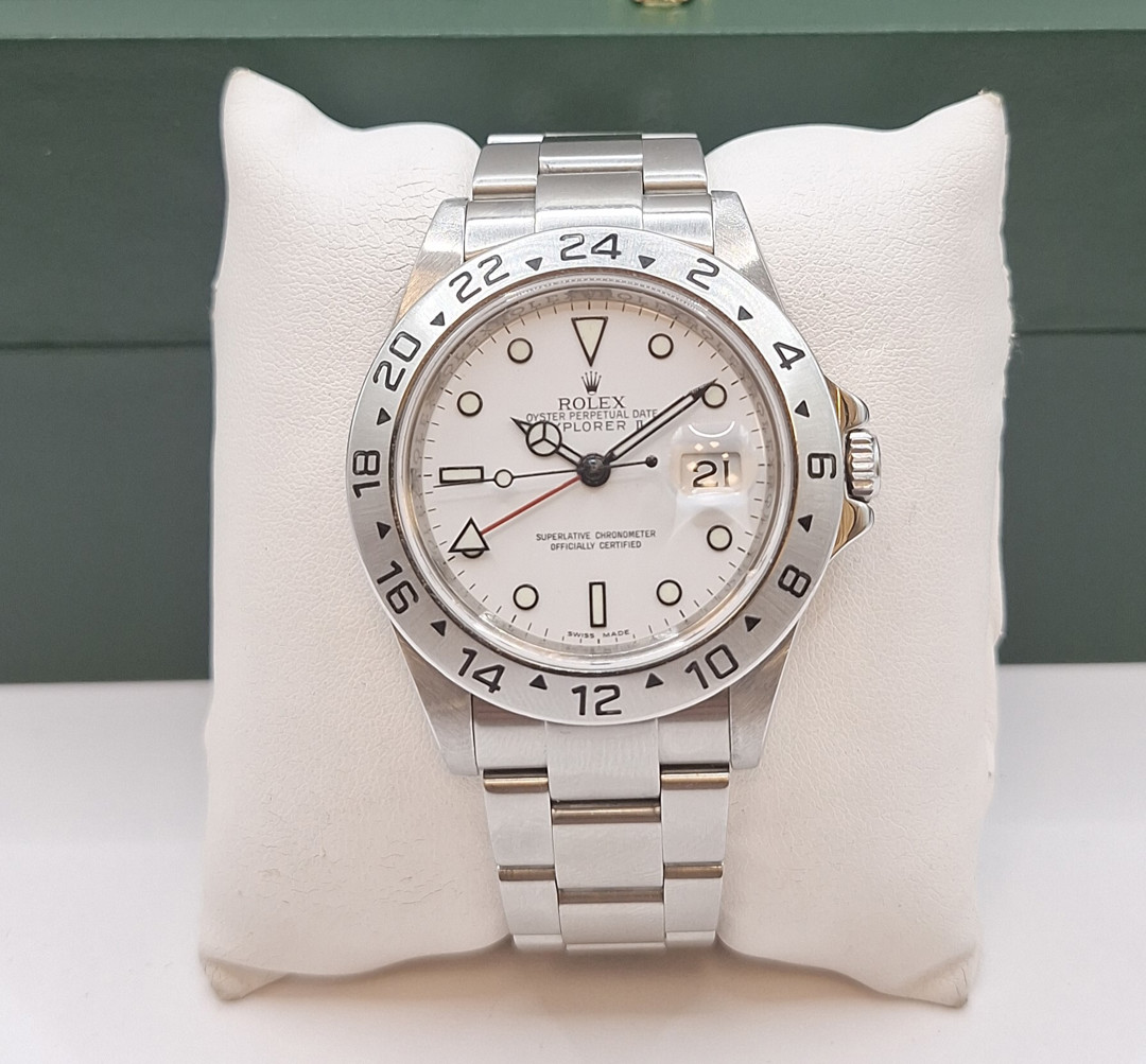 Orologio acciaio Rolex Explorer II