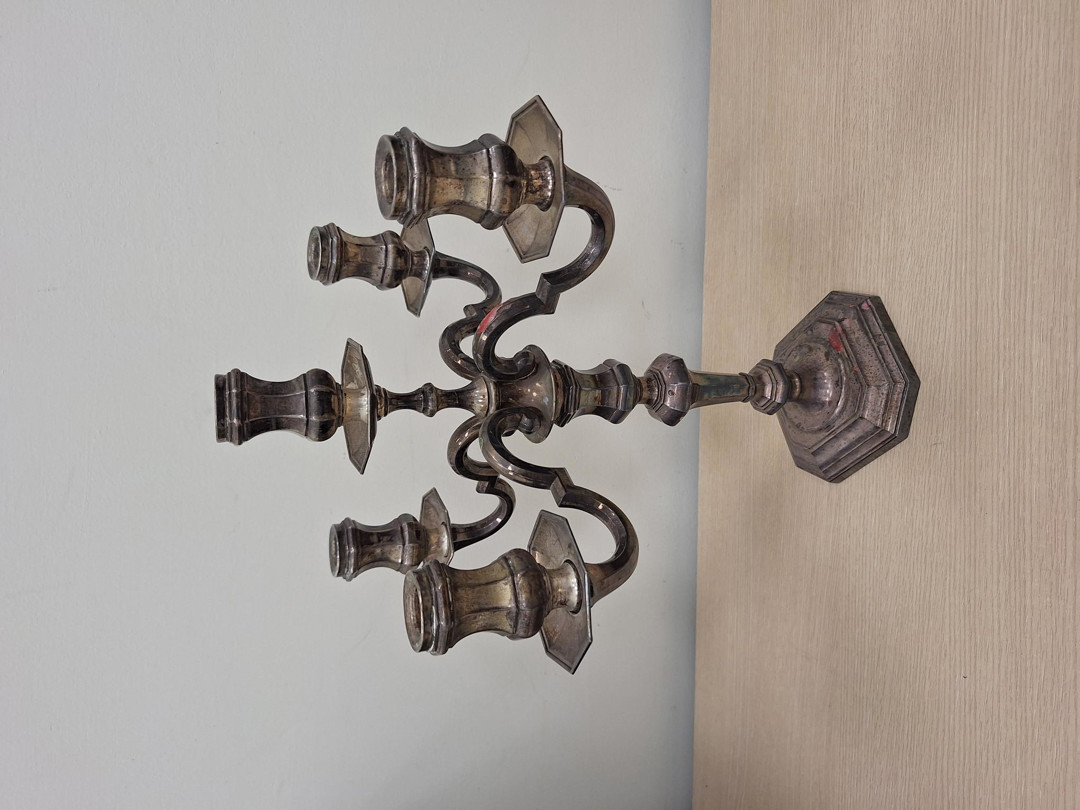Candelabro argento 