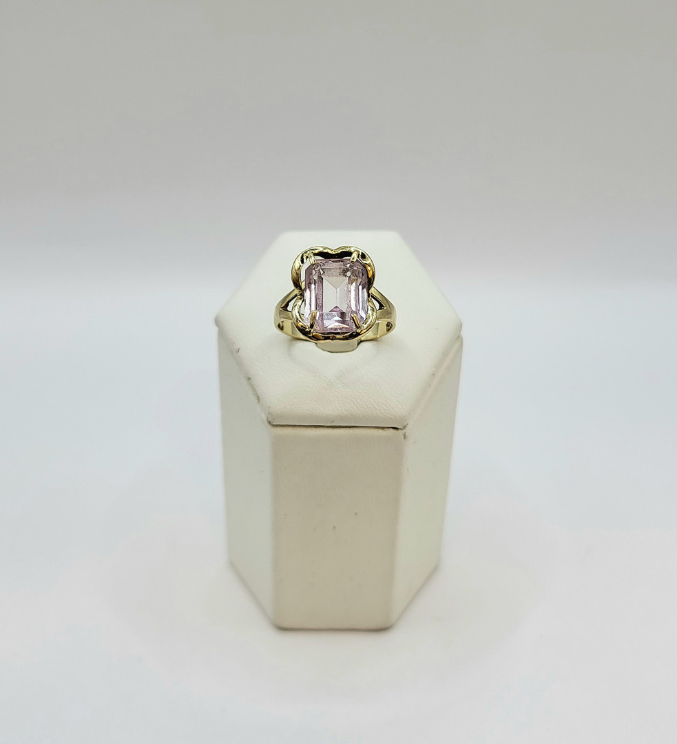 Anello oro pietra
