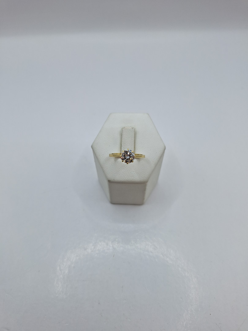 Anello oro diamante