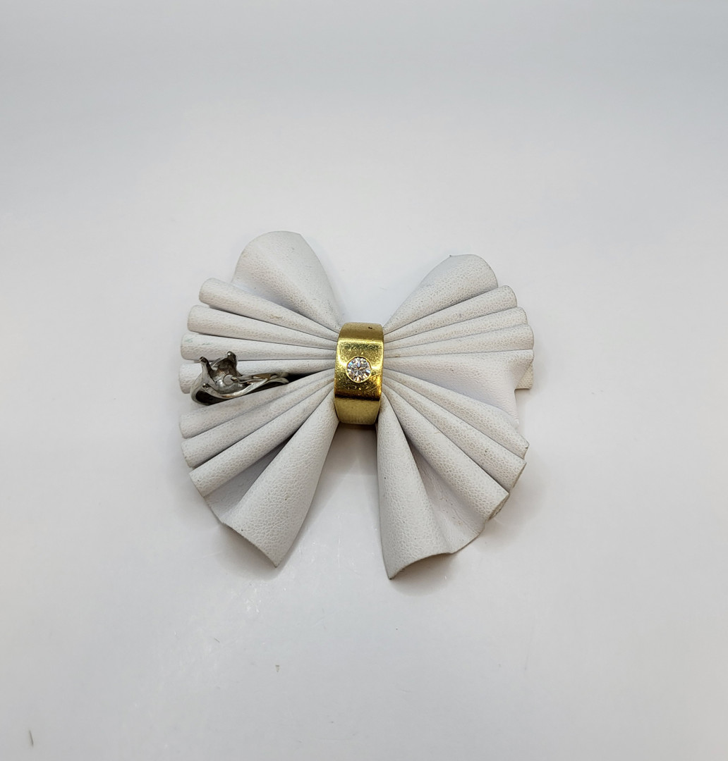 Due anelli oro diamante