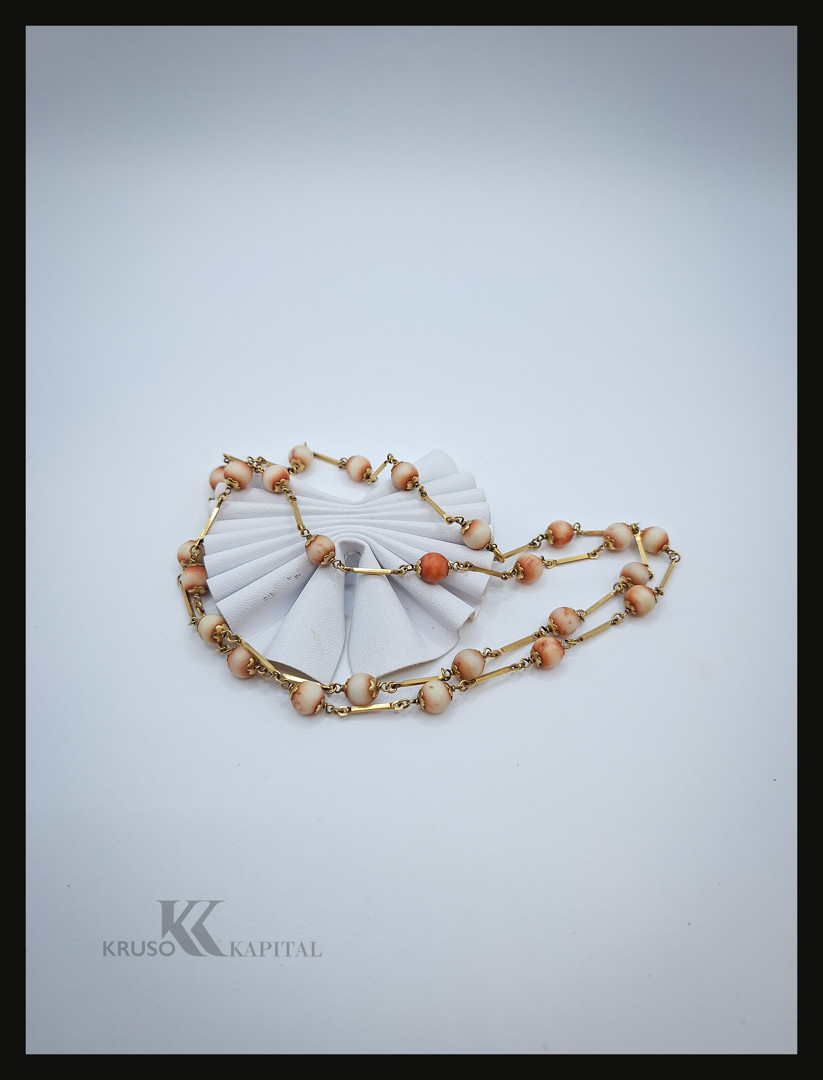 Collana oro pietre 