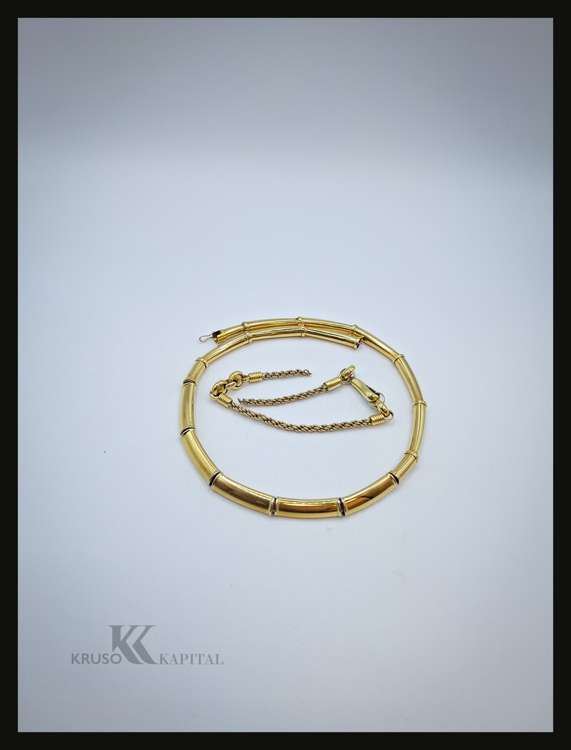 Collana bracciale oro