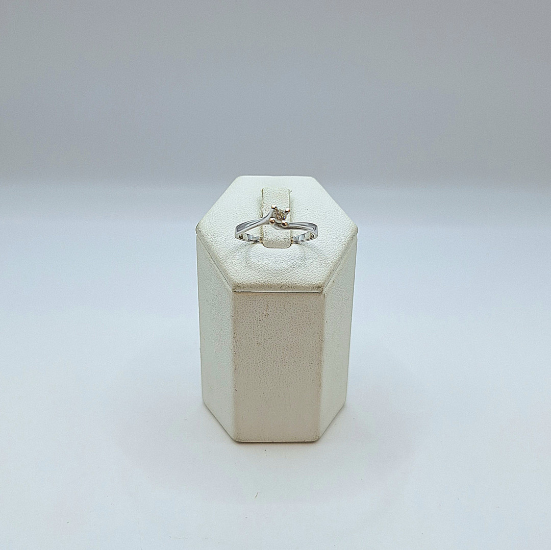 Anello oro diamante