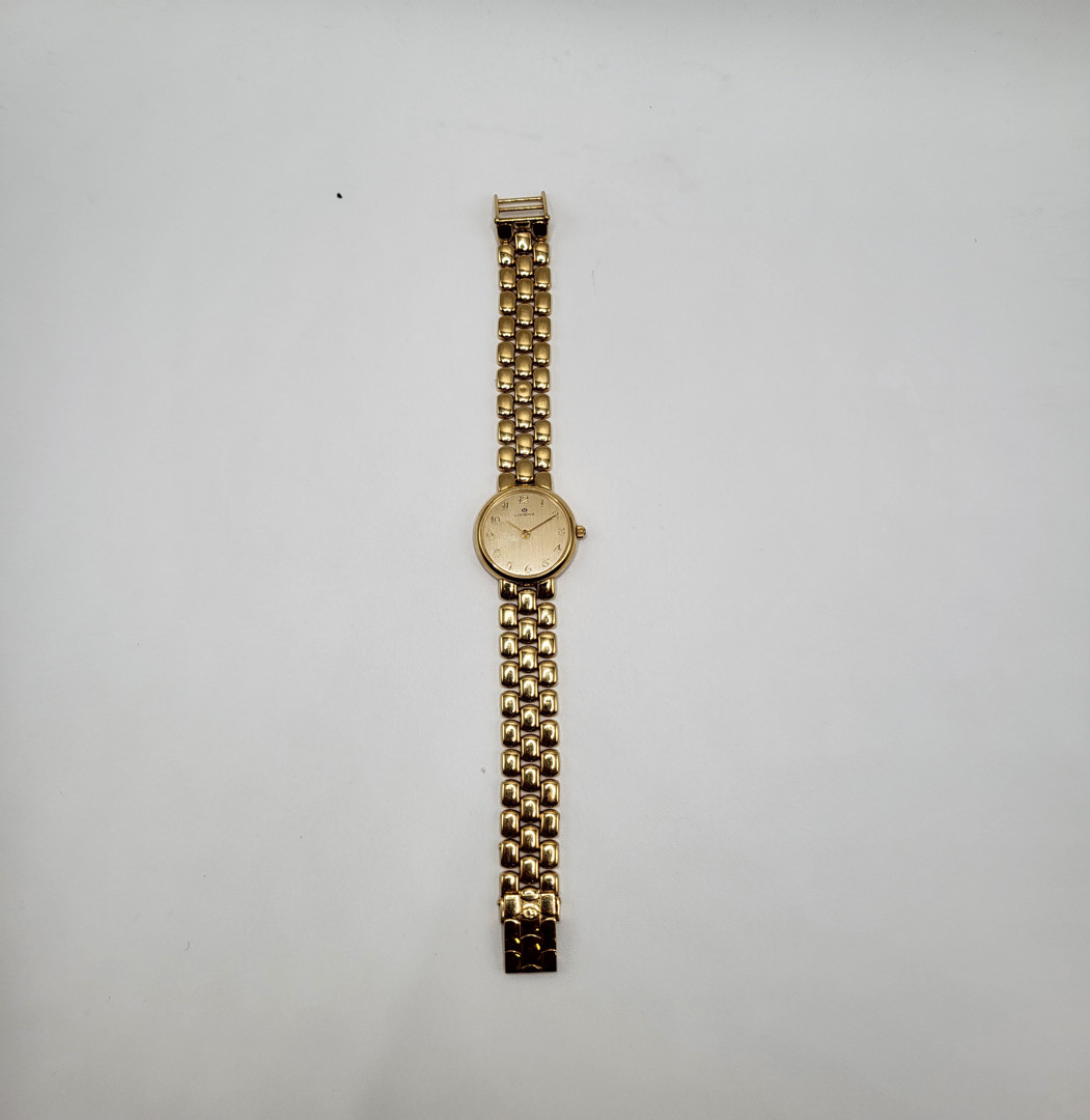 Bracciale con orologio oro