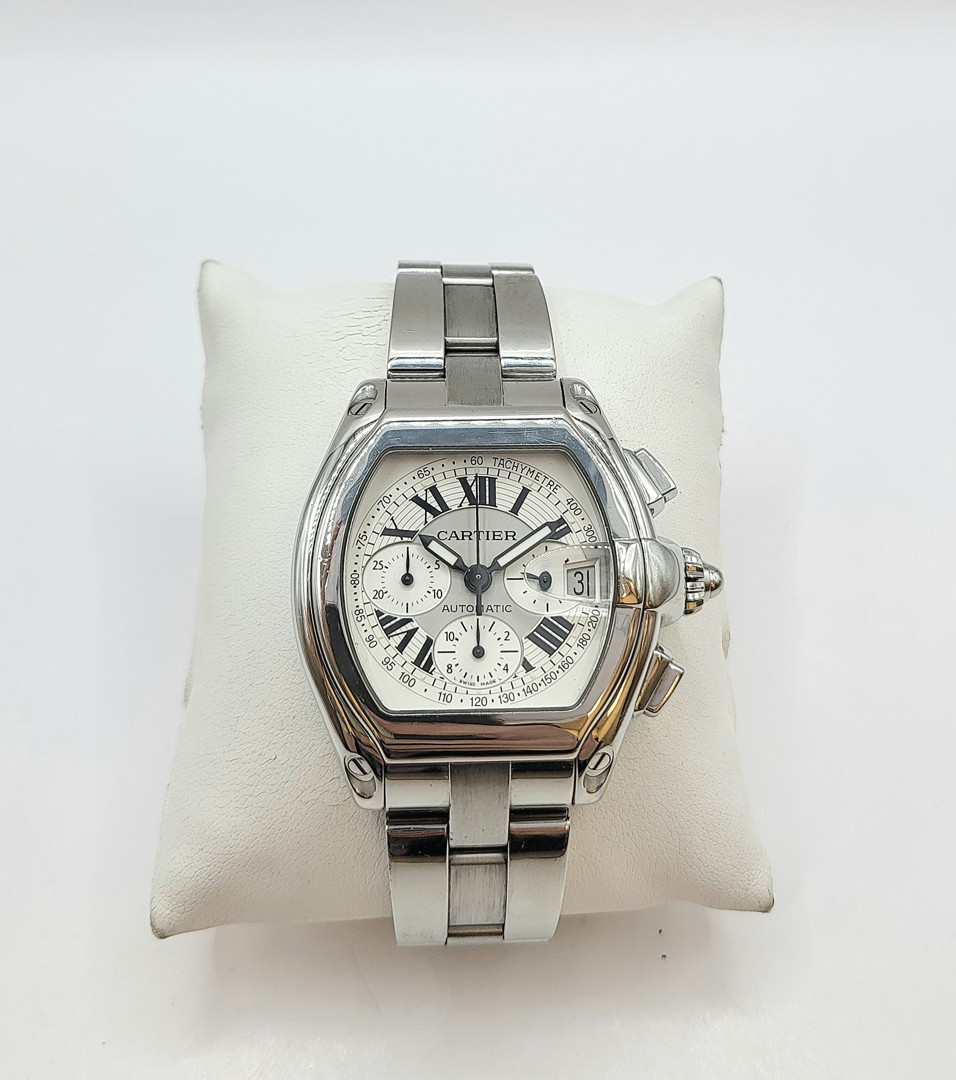 Orologio acciaio Cartier Roadster