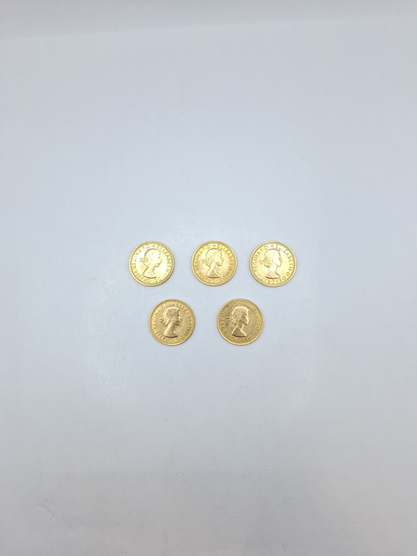 Cinque sterline oro