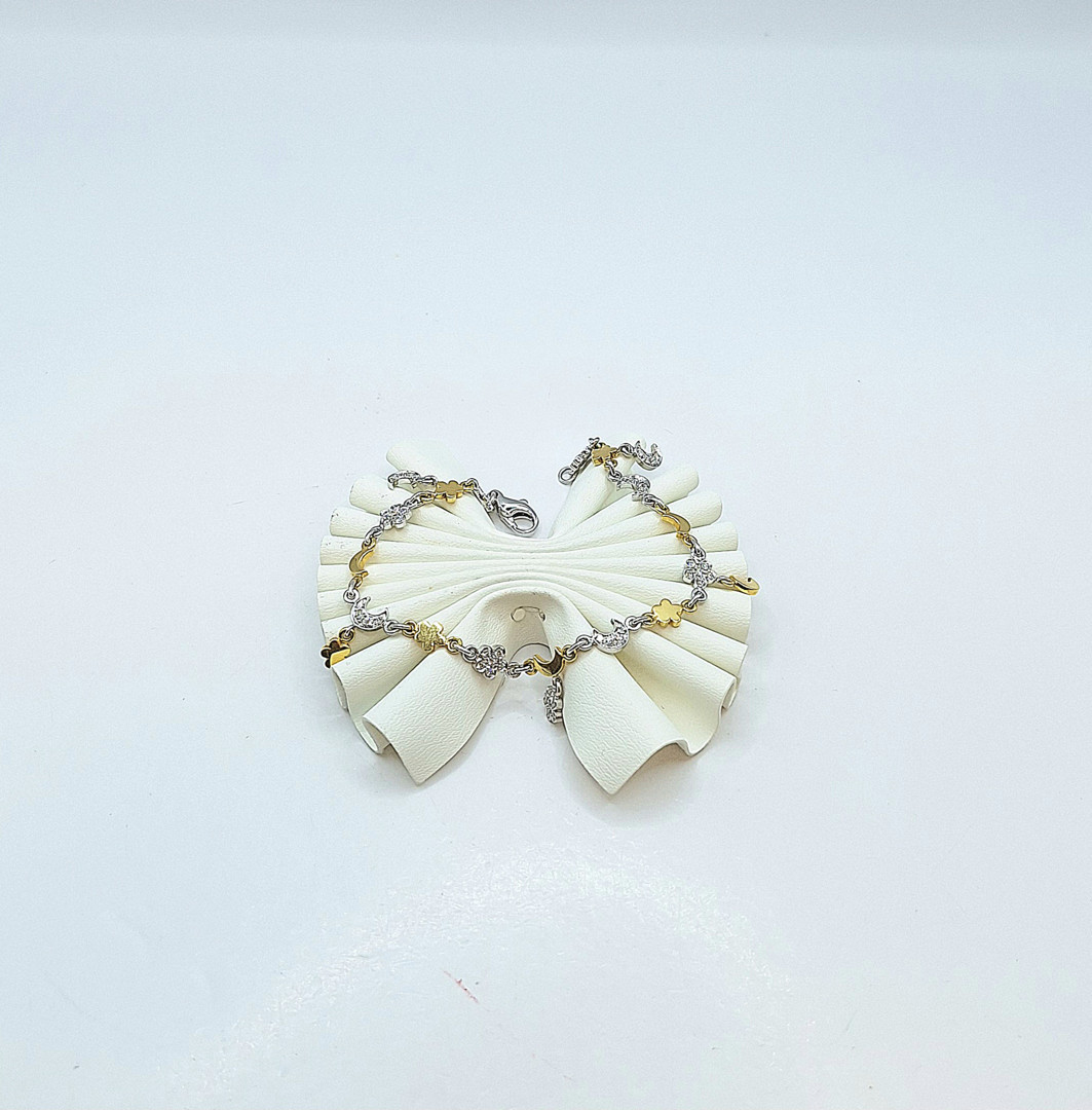 Bracciale oro diamanti