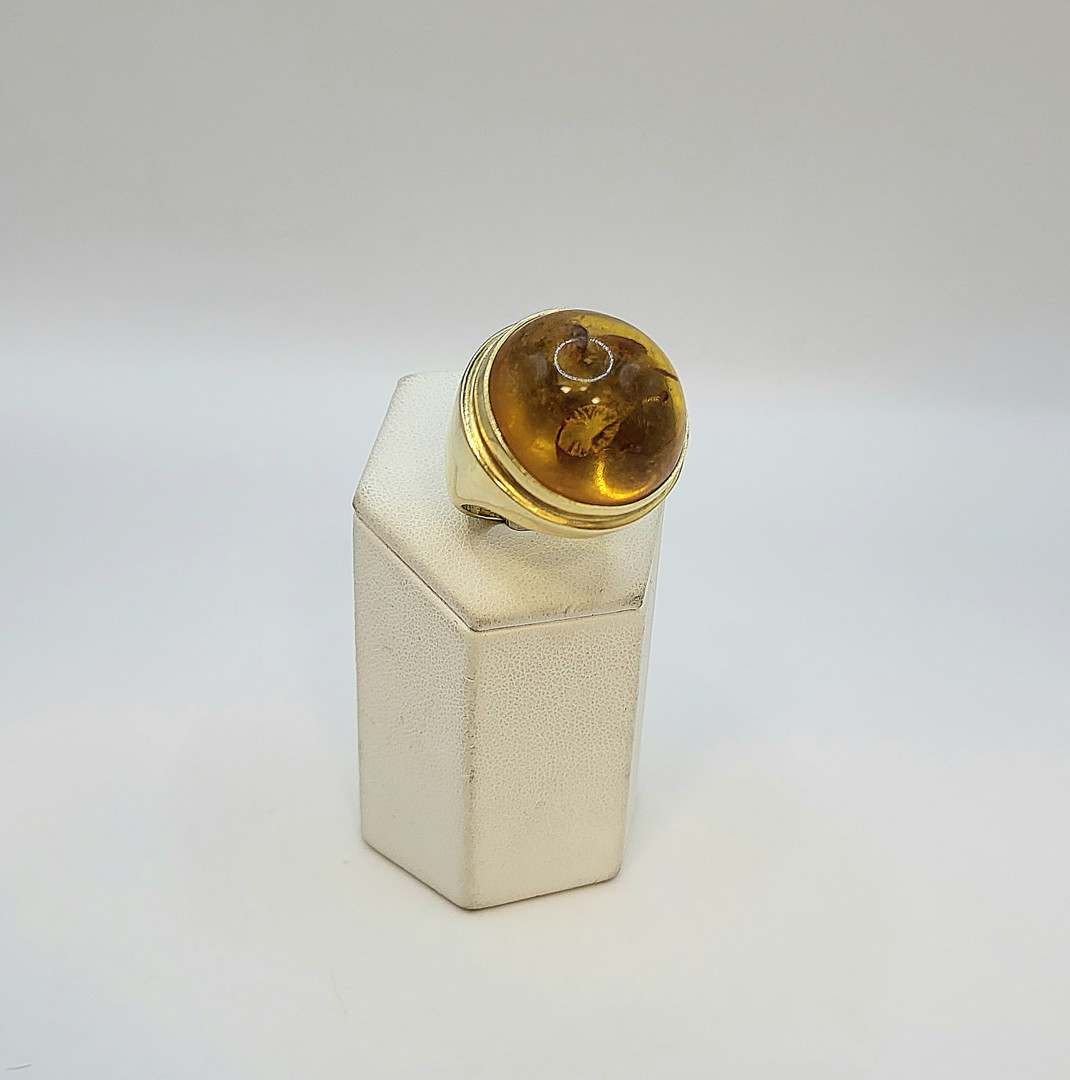 Anello oro pietra 