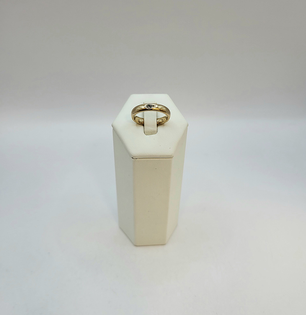 Anello oro diamantino