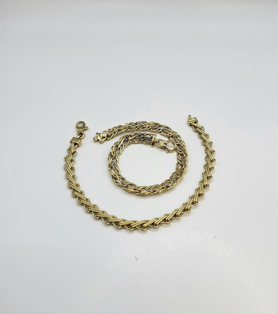 Due bracciali oro