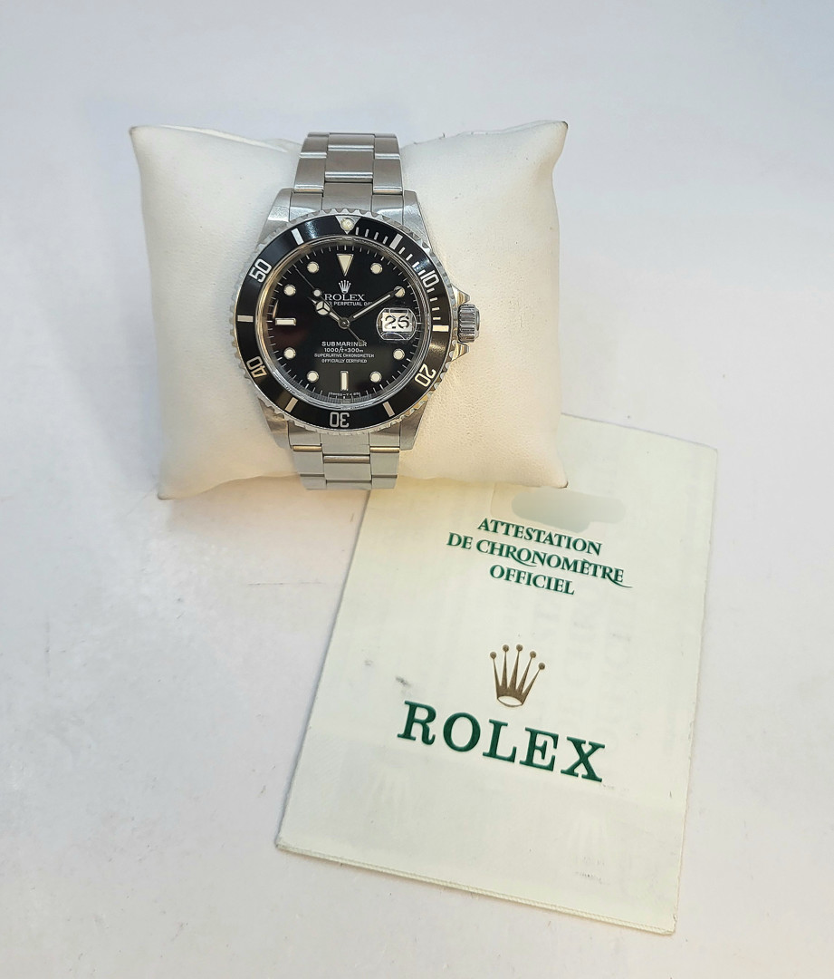 Orologio Rolex Submariner acciaio 