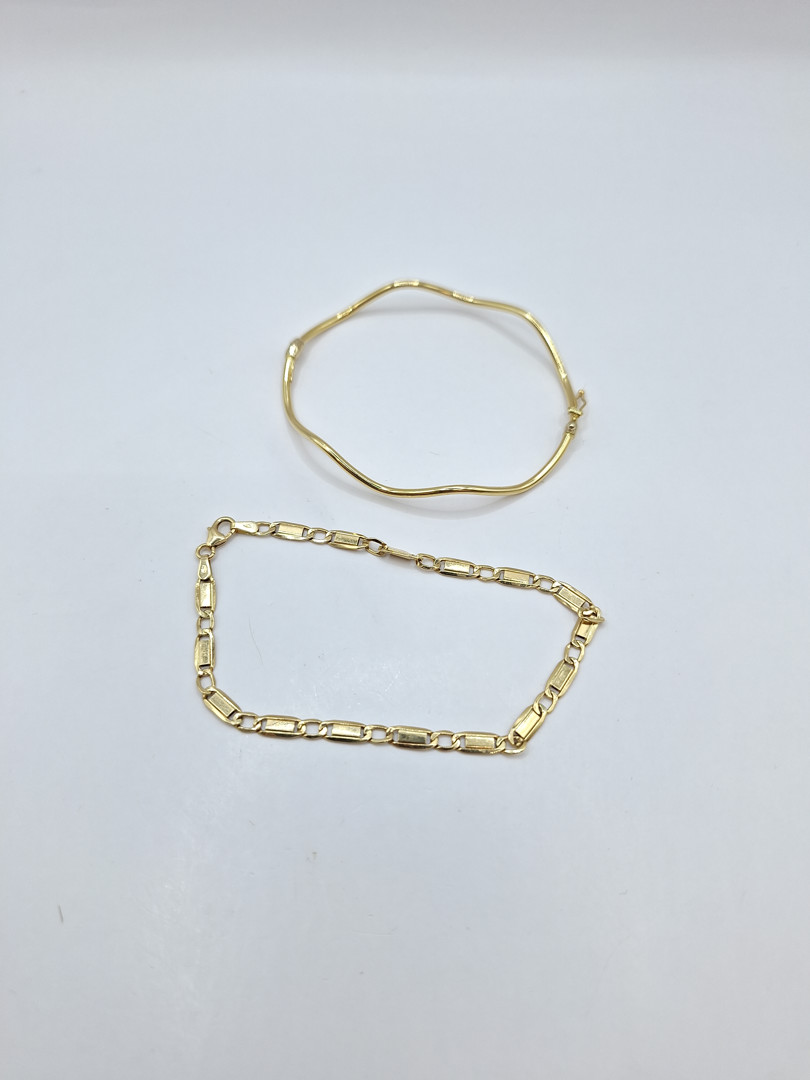 Due bracciali oro 