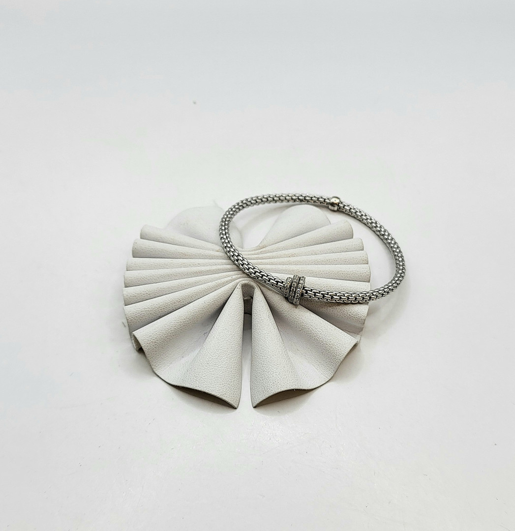 Bracciale a firma Fope oro diamanti
