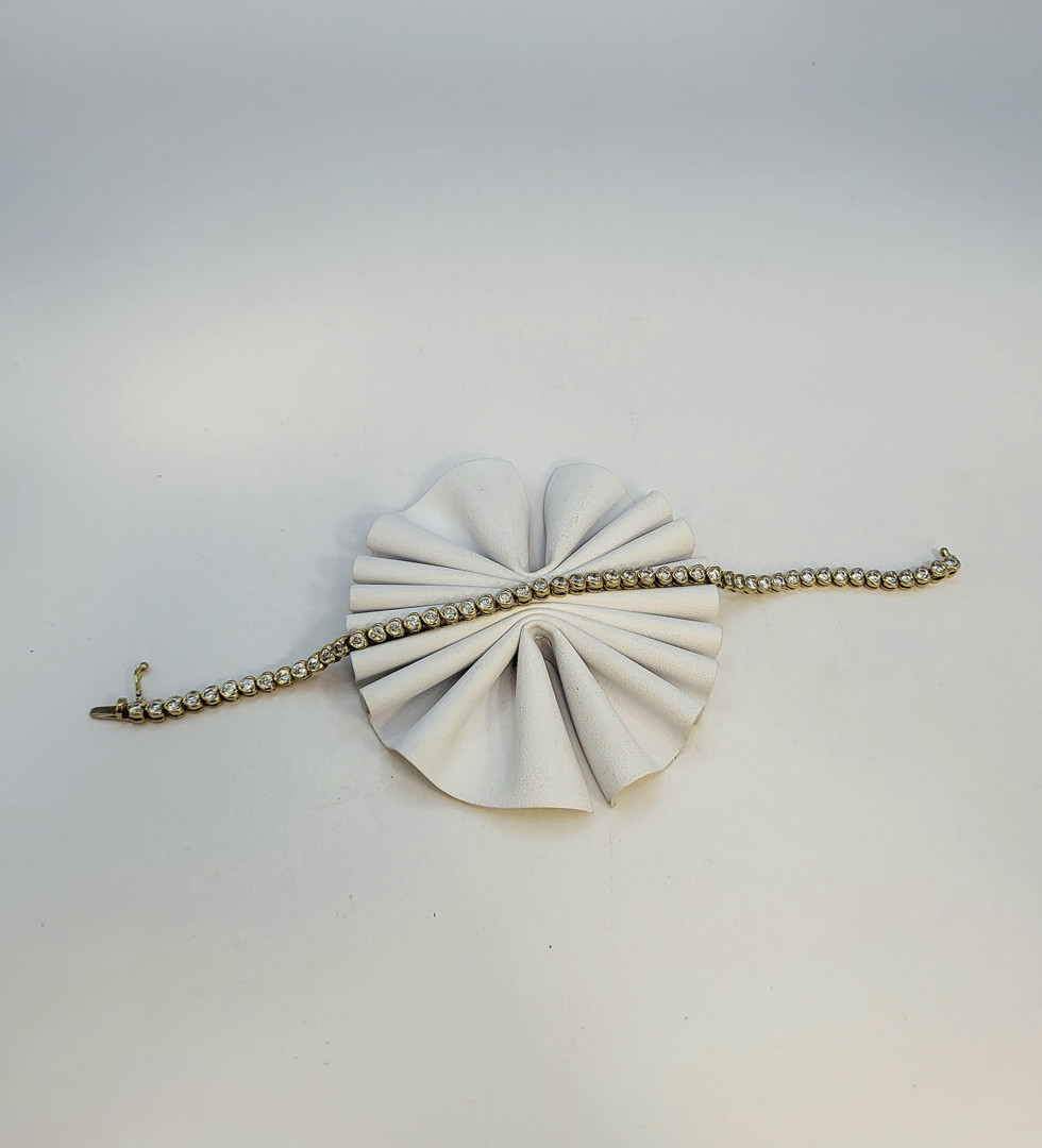Bracciale oro pietre