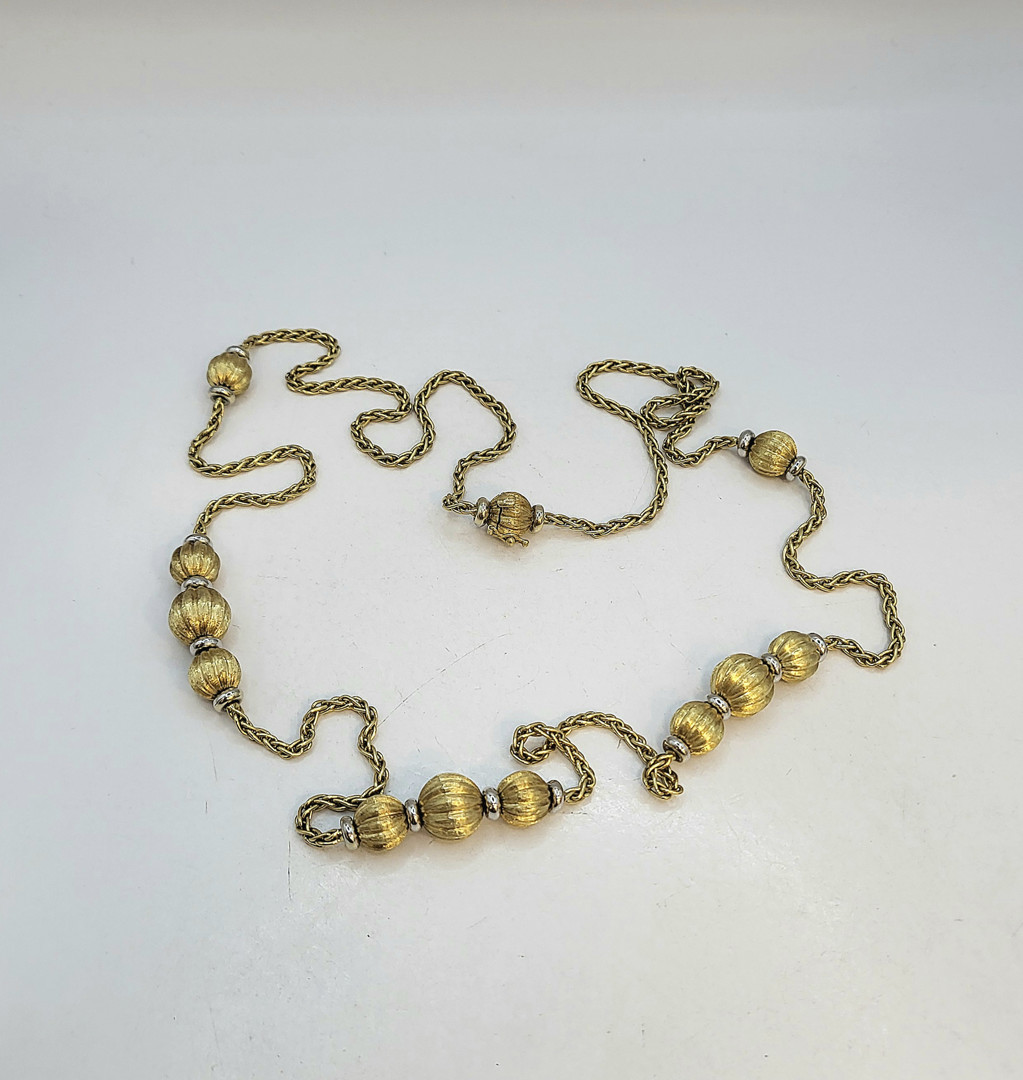 Collana a firma Chiampesan oro