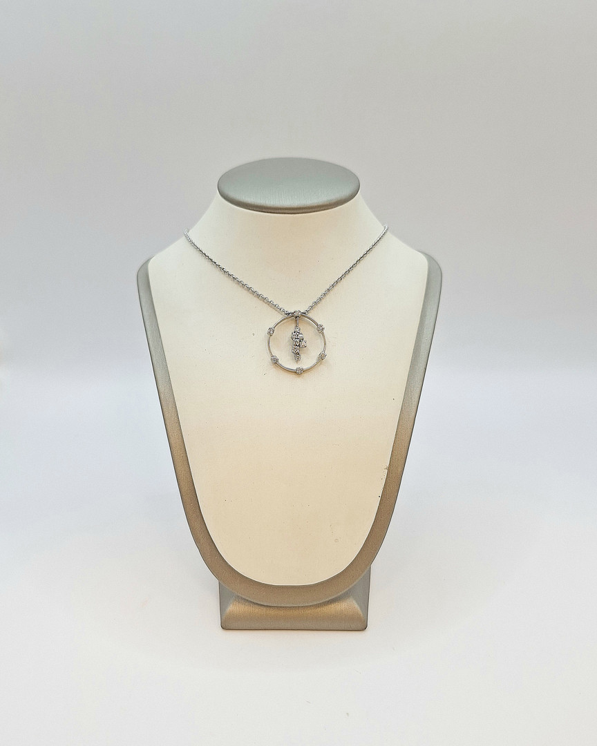 Catenina oro diamantini