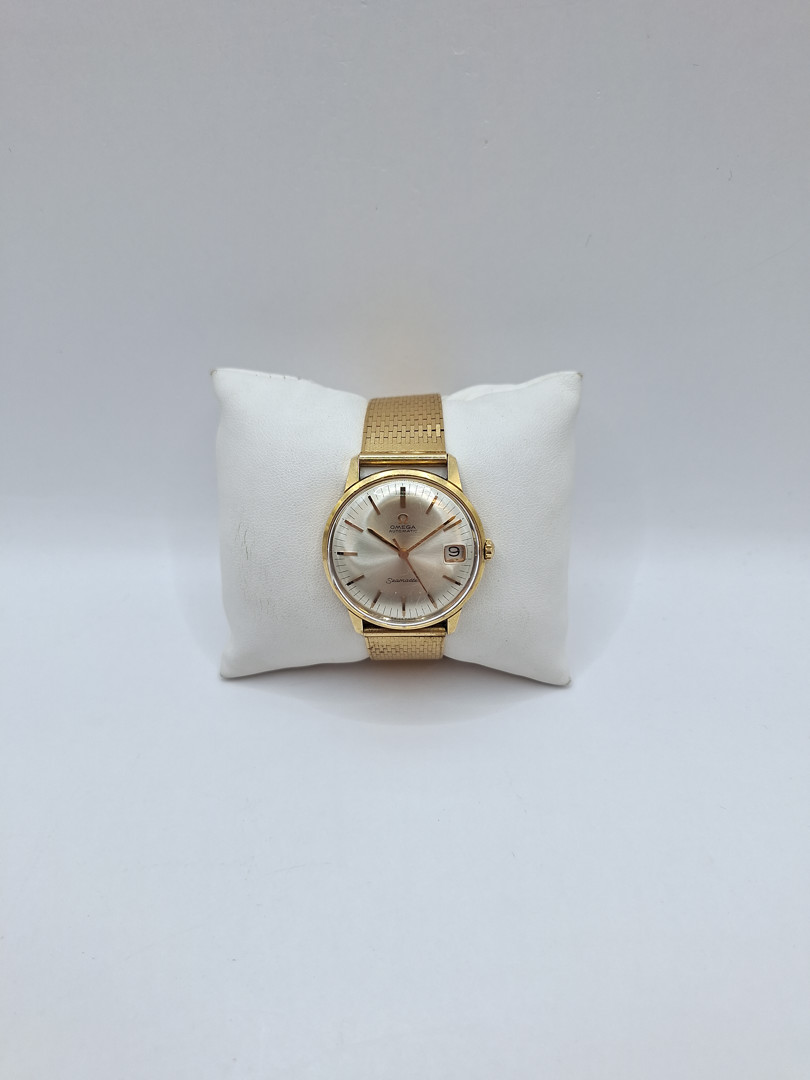 Orologio oro Omega Seamaster 