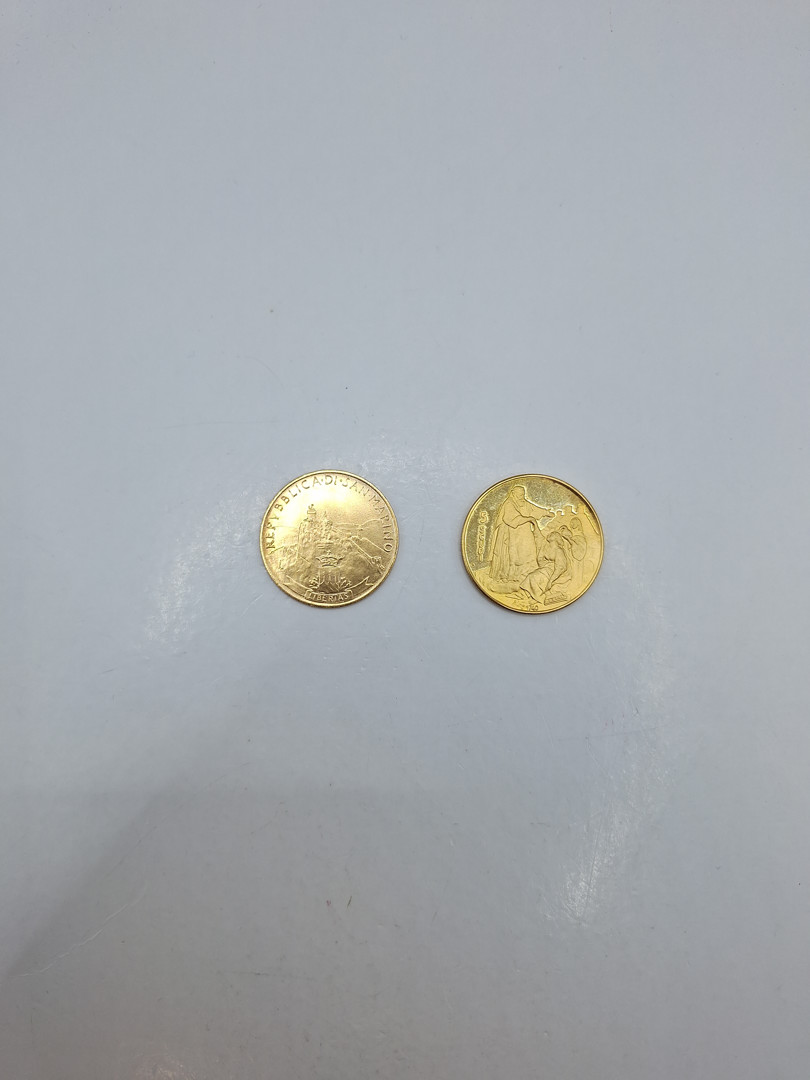 Due monete oro 