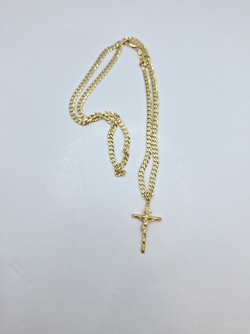 Collana croce oro 