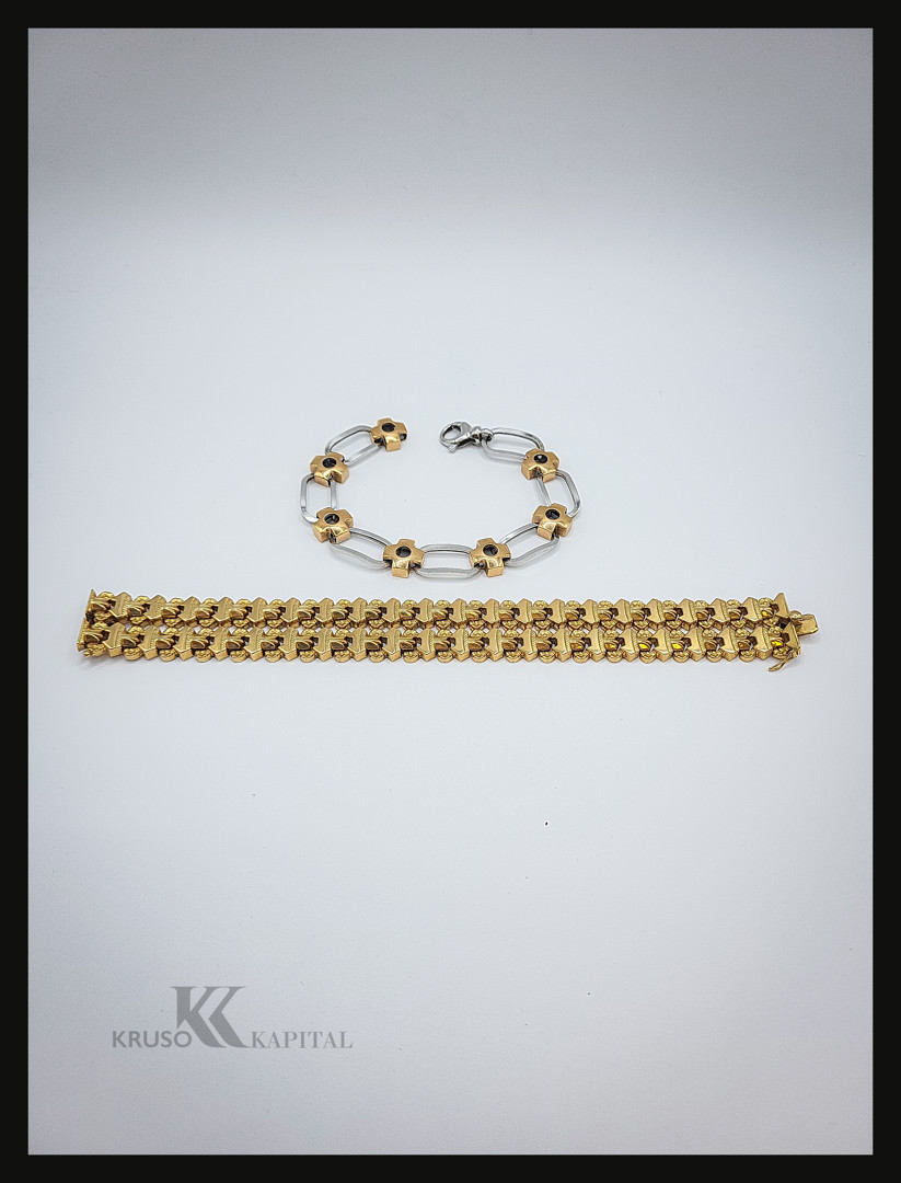 Due bracciali oro