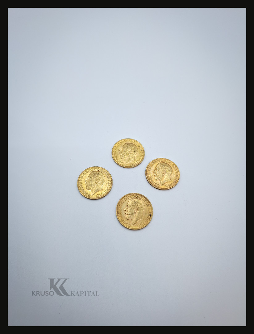 Quattro sterline oro 
