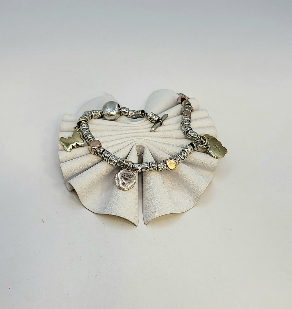 Bracciale a firma DoDo argento oro