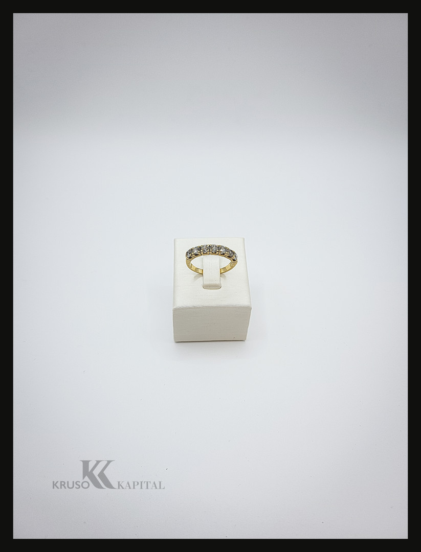 Anello oro diamanti