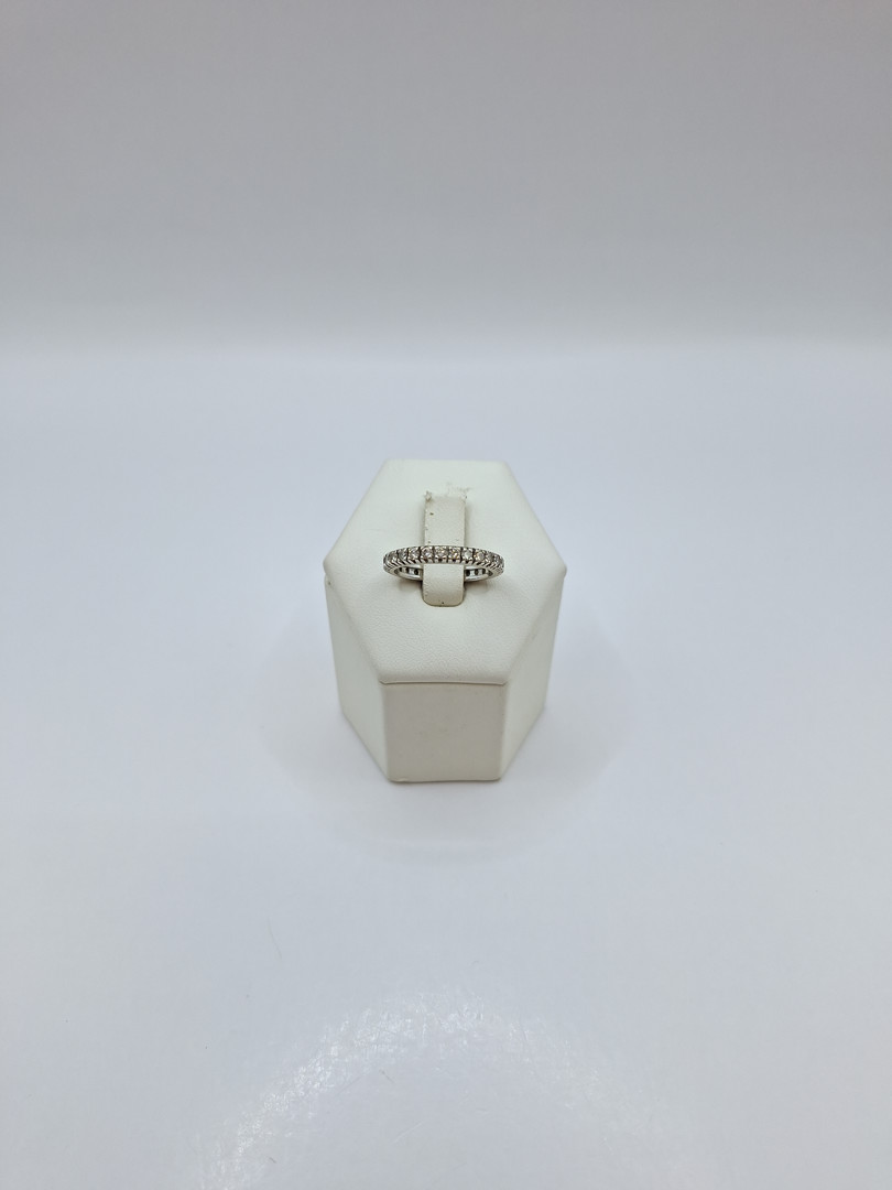 Anello oro diamantini